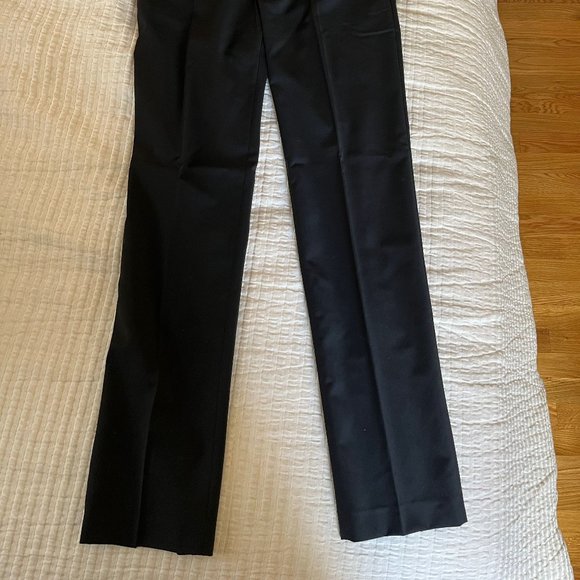 Tibi Tropical Wool Elfie Trouser with Slits - Petite - 4 - Picture 3 of 16